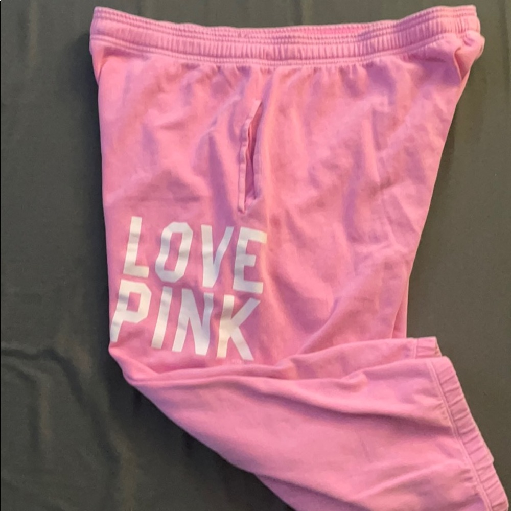 PINK large joggers